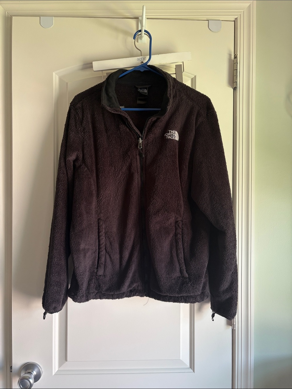 The North Face Black Sherpa Fleece Zip Jacket